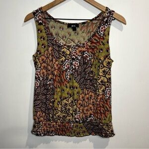 Women’s | BCX Floral Tank Top | Large